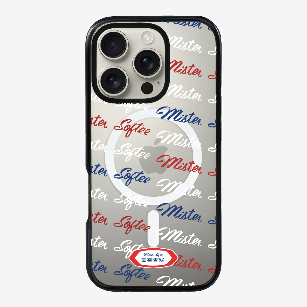 Mister Softee Word Collage Phone Case