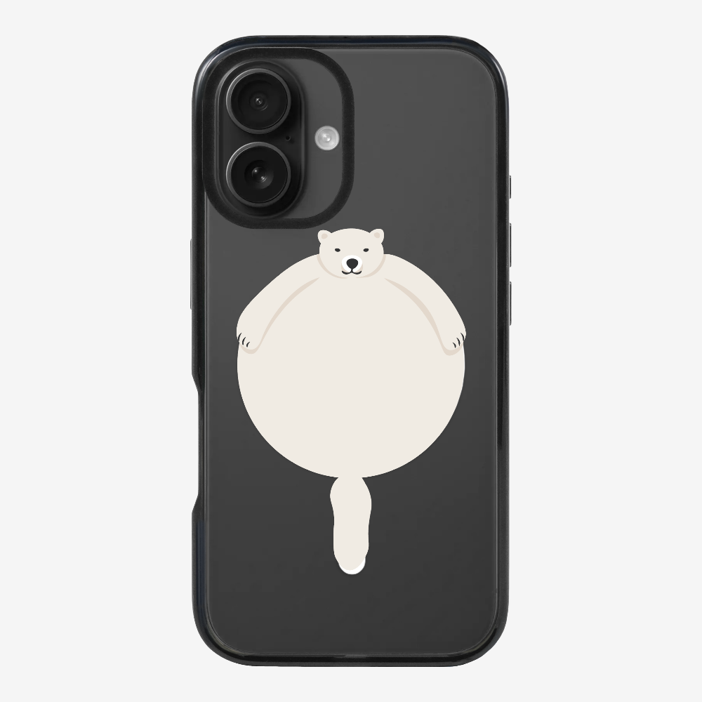 Bloated Polar Bear Phone Case