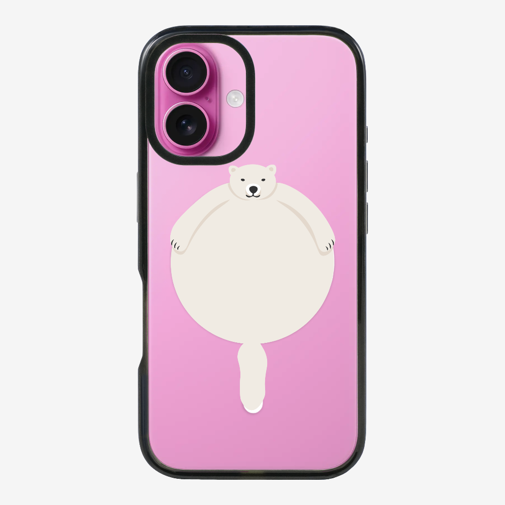 Bloated Polar Bear Phone Case