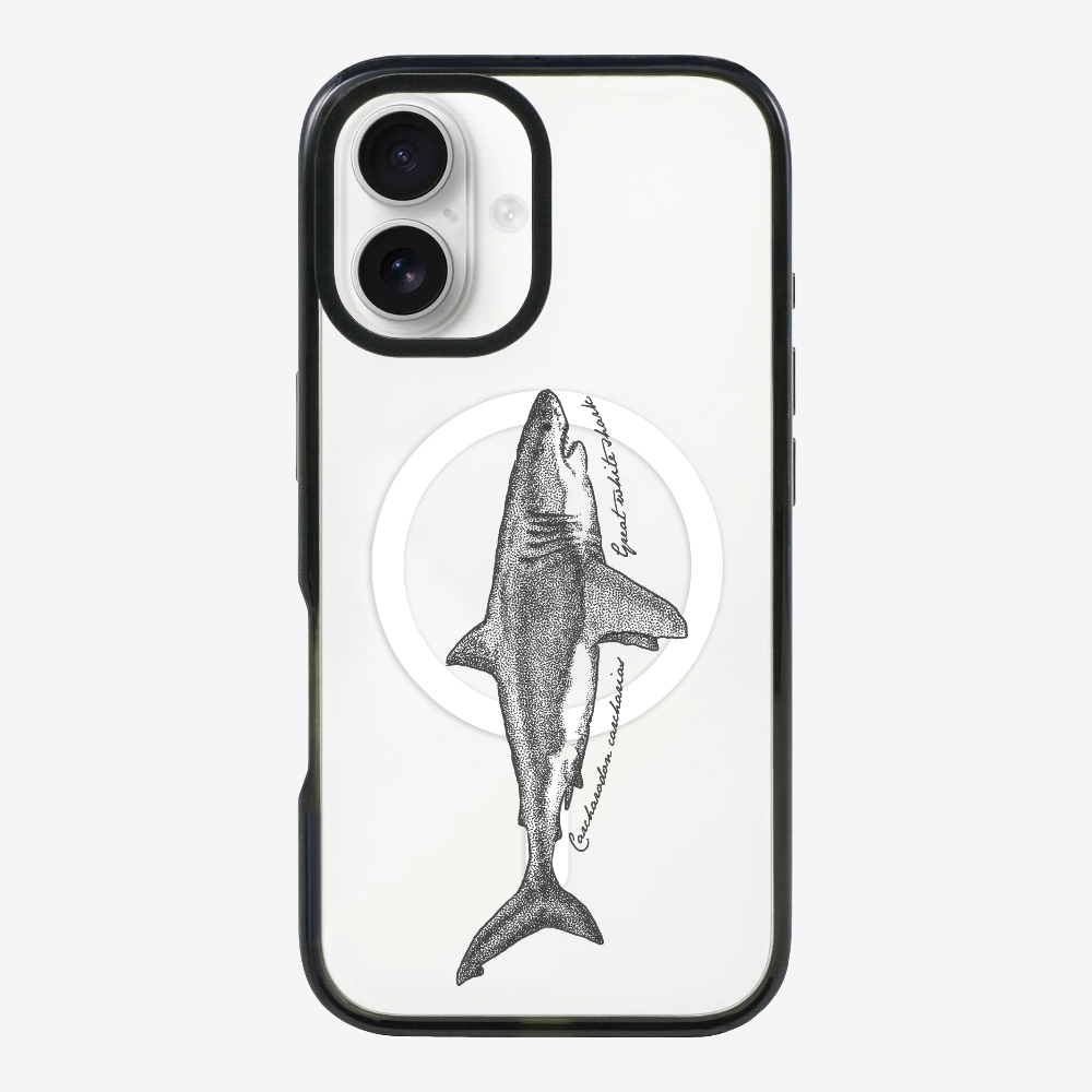 Great White Shark (Carcharodon carcharias) Phone Case
