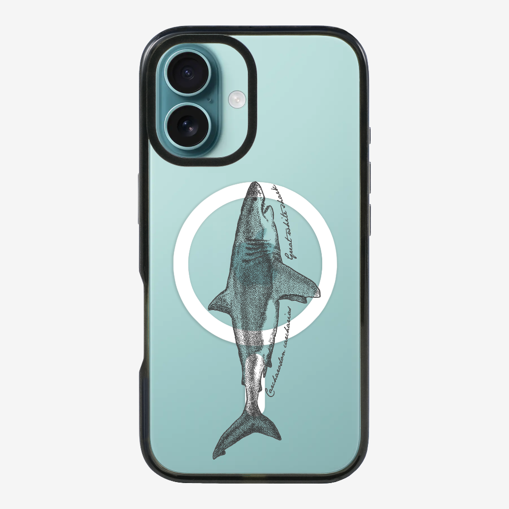 Great White Shark (Carcharodon carcharias) Phone Case