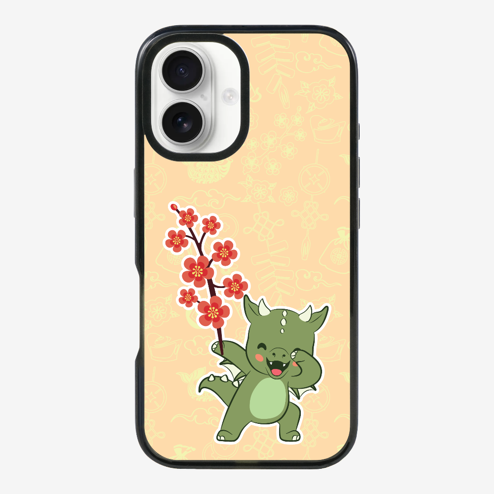 Anthony Peach Blossom Dragon Phone Case