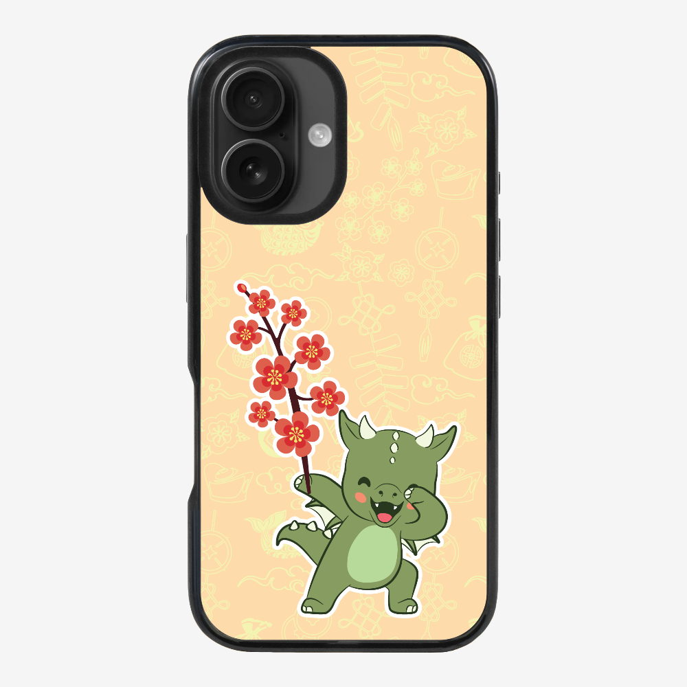 Anthony Peach Blossom Dragon Phone Case