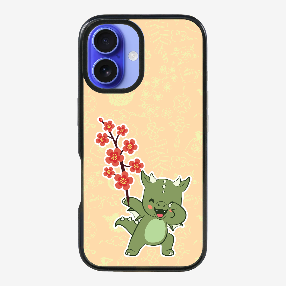 Anthony Peach Blossom Dragon Phone Case