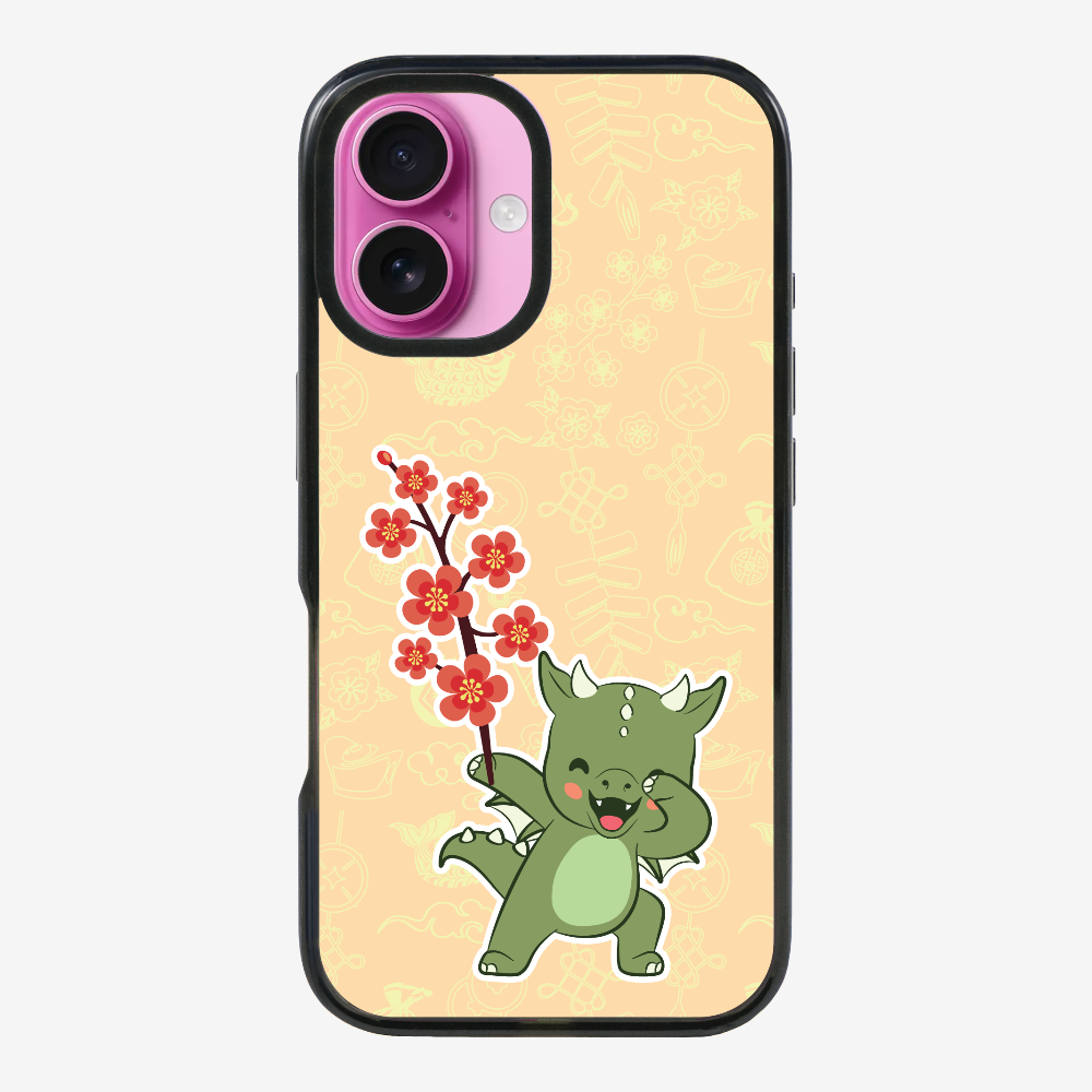 Anthony Peach Blossom Dragon Phone Case