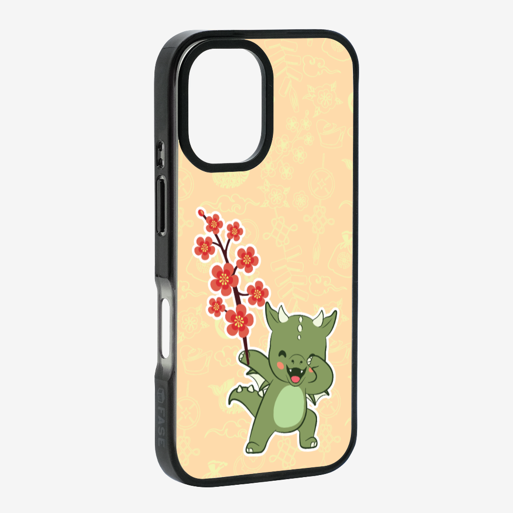 Anthony Peach Blossom Dragon Phone Case