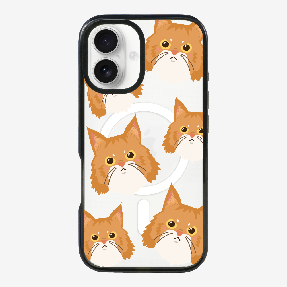 Maine Coon Cat Selfie Phone Case