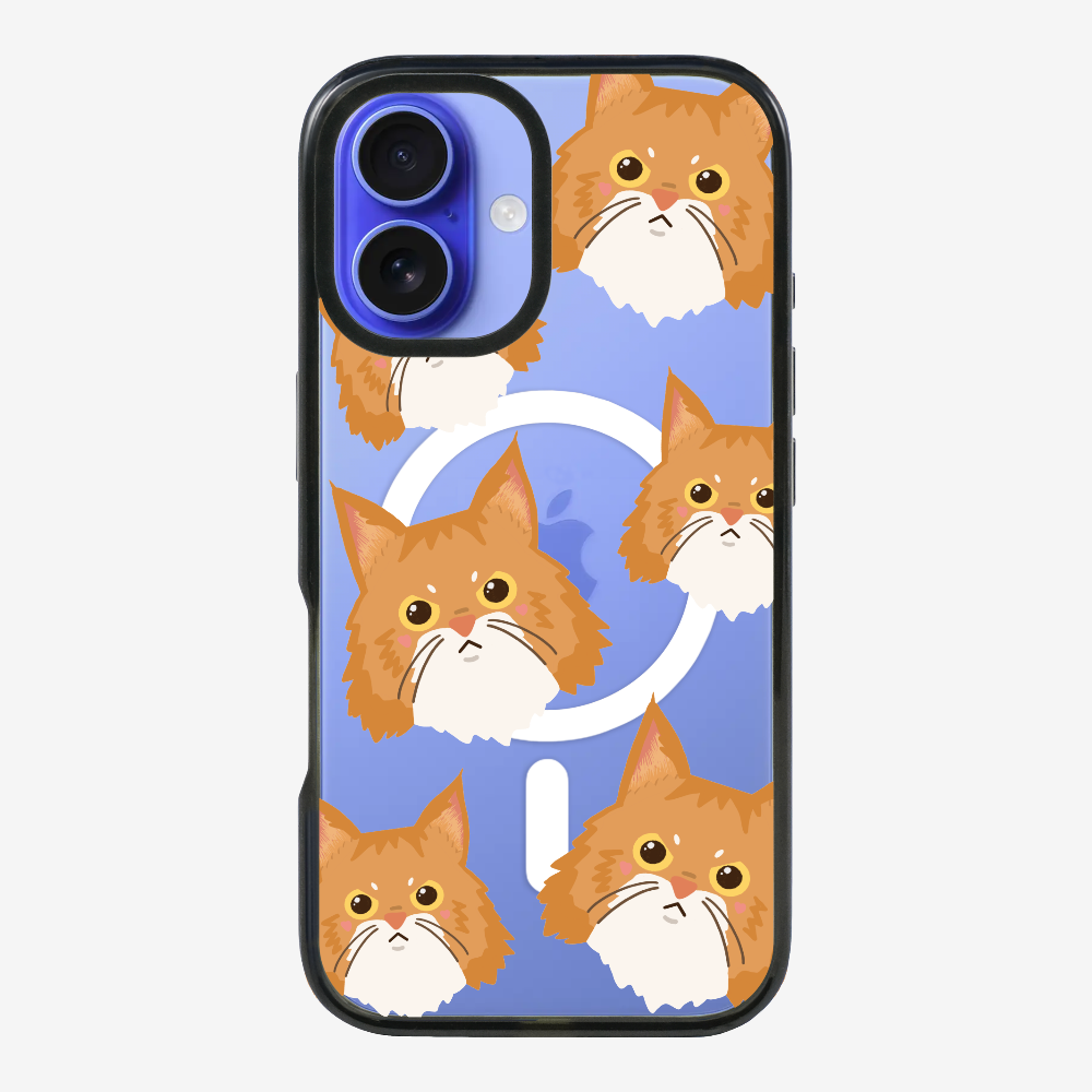 Maine Coon Cat Selfie Phone Case
