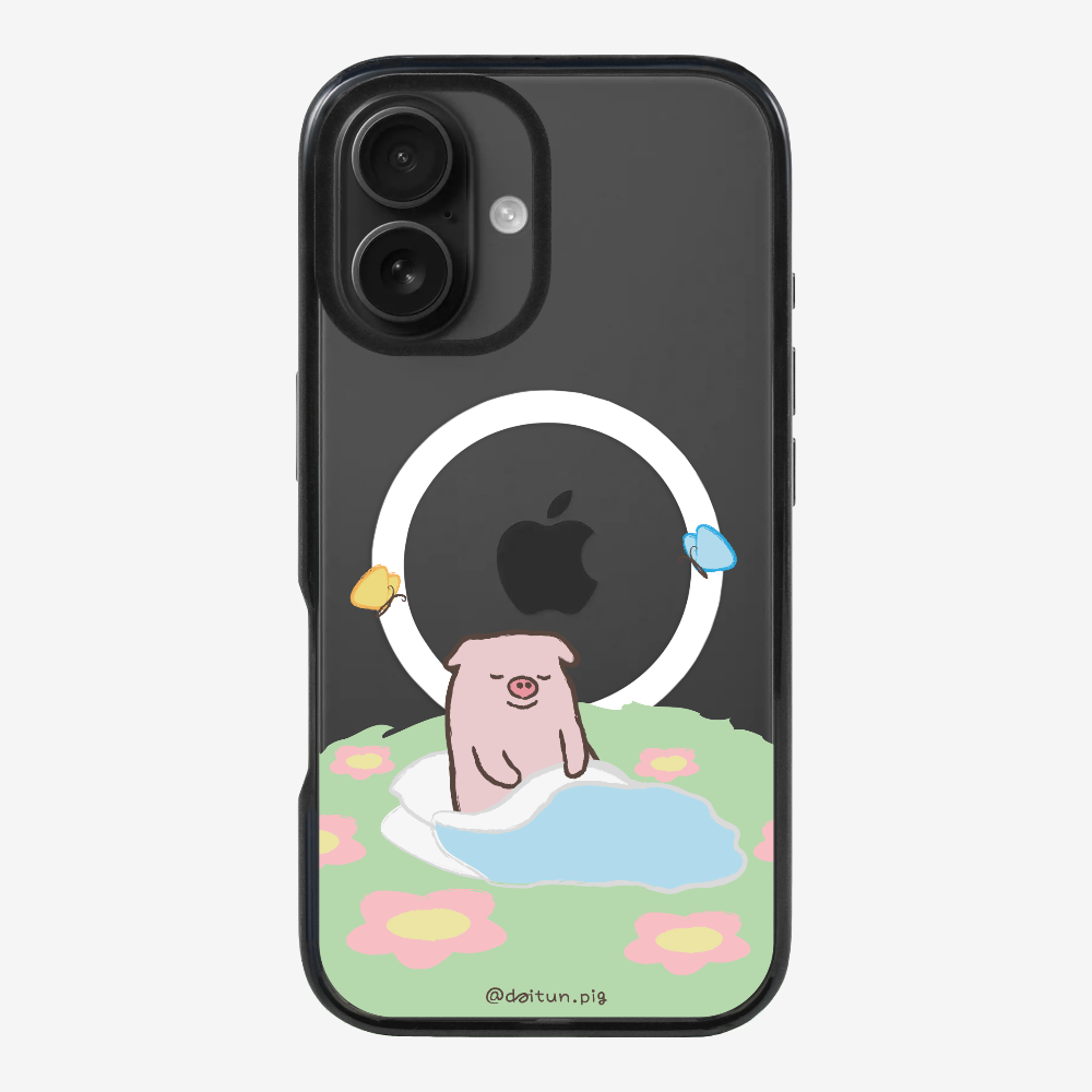 Daitun Pig by the Green Pastures Phone Case