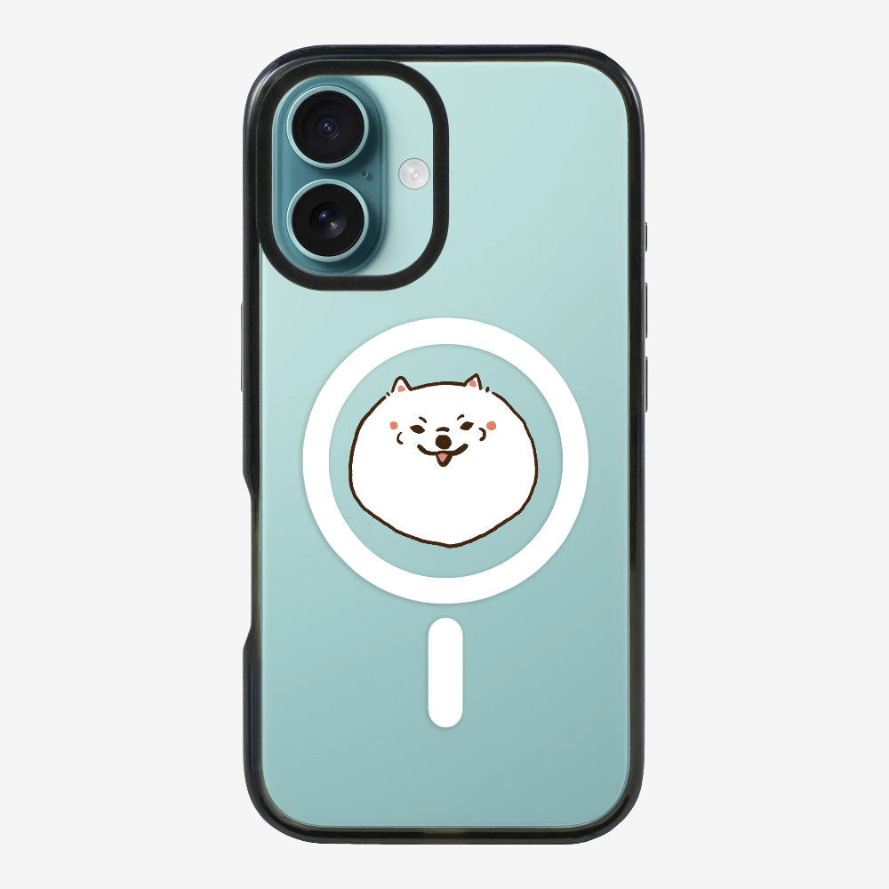 Germany White Pomeranian Phone Case