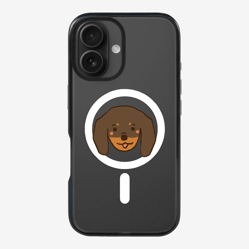 Germany Brown Dachshund Phone Case