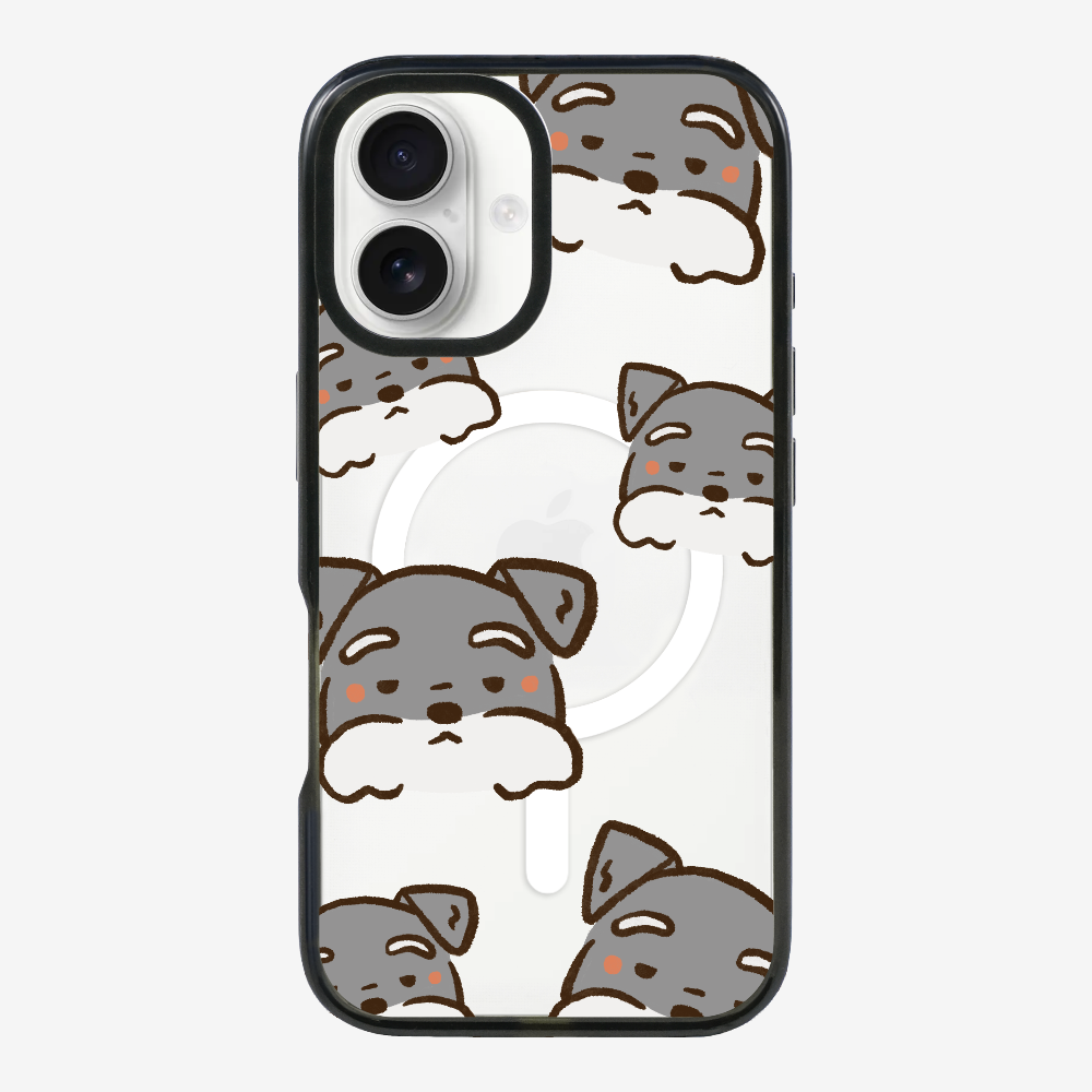 Schnauzer Wonderland Phone Case