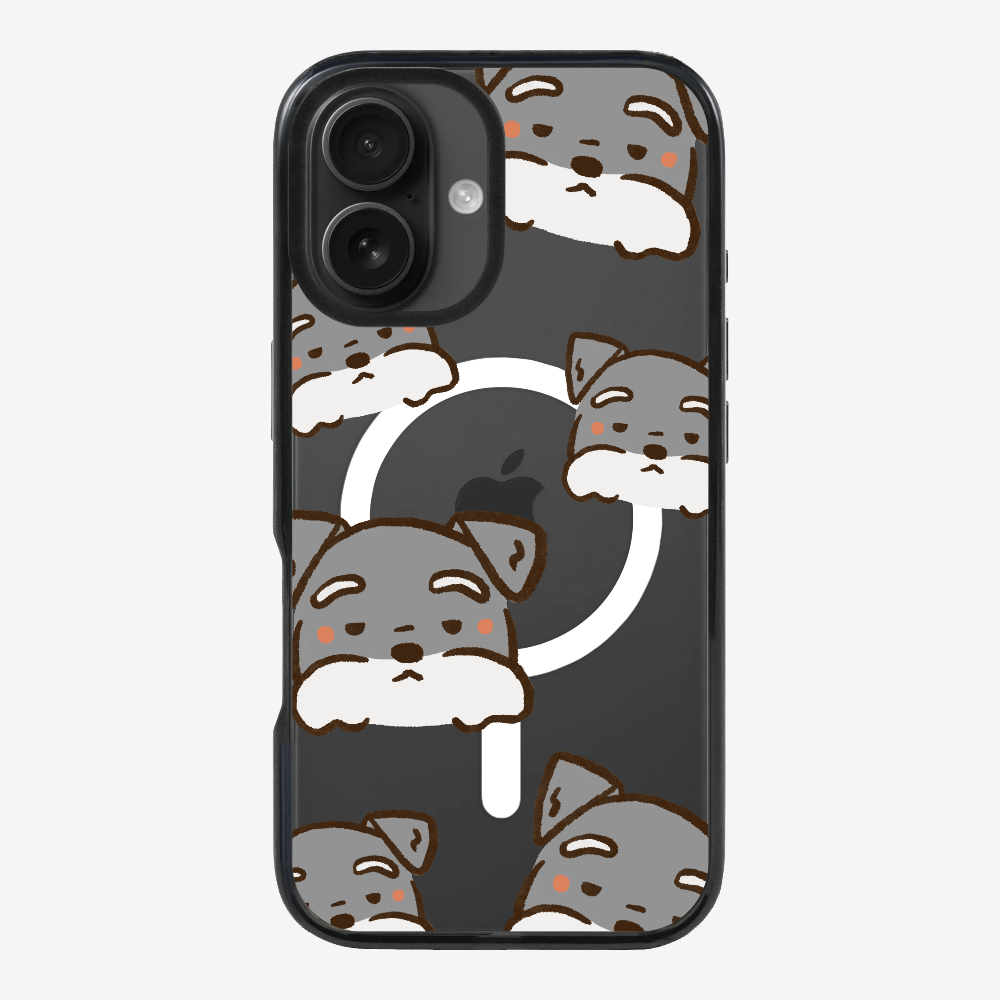 Schnauzer Wonderland Phone Case