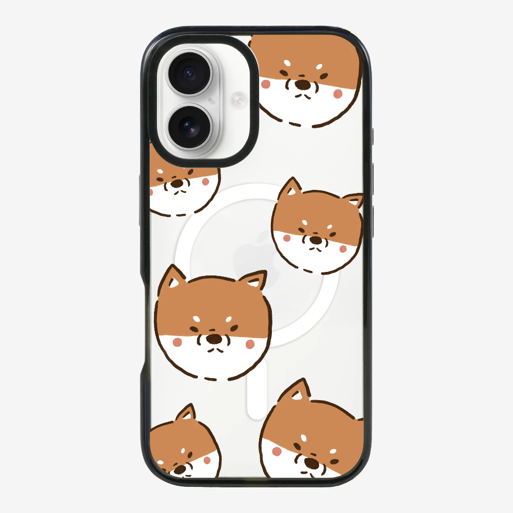 Brown Shiba Wonderland Phone Case