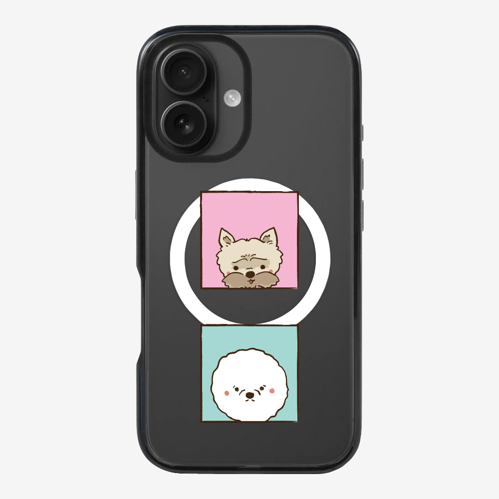 Terrier and Bichon Phone Case