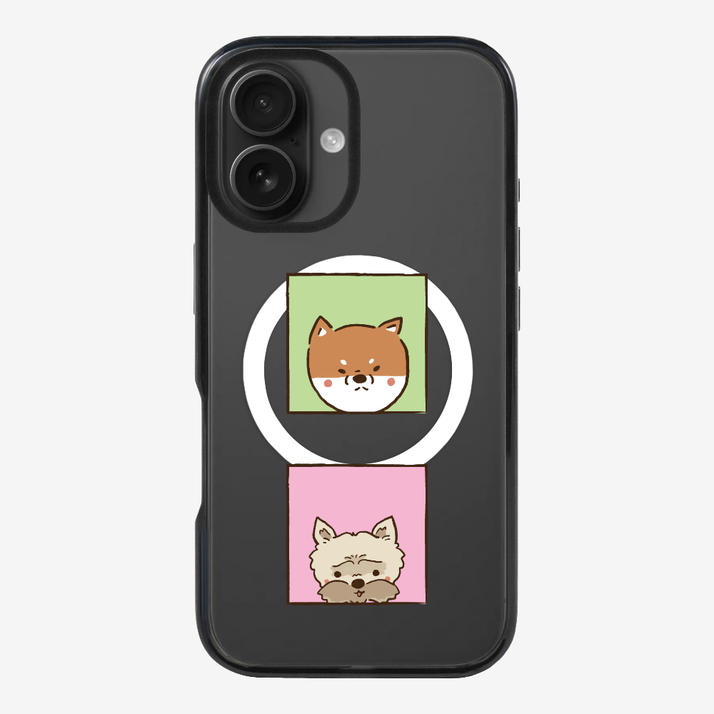Corgi and Terrier Phone Case