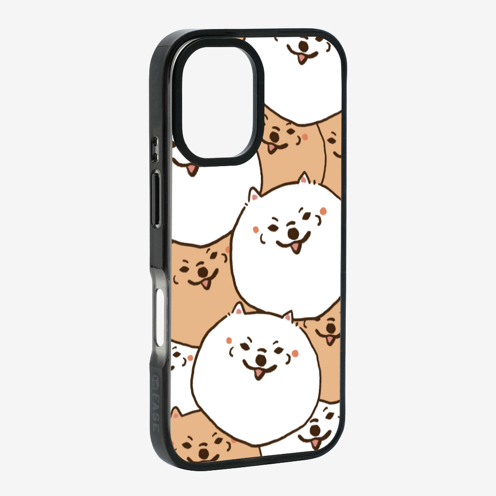 Crowded Pomeranian Phone Case