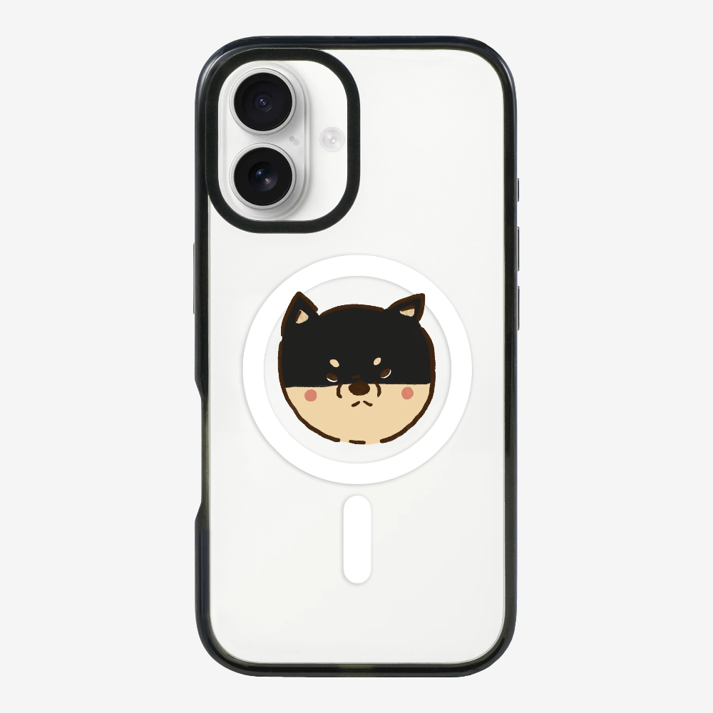 Black Japan Shiba Inu Phone Case