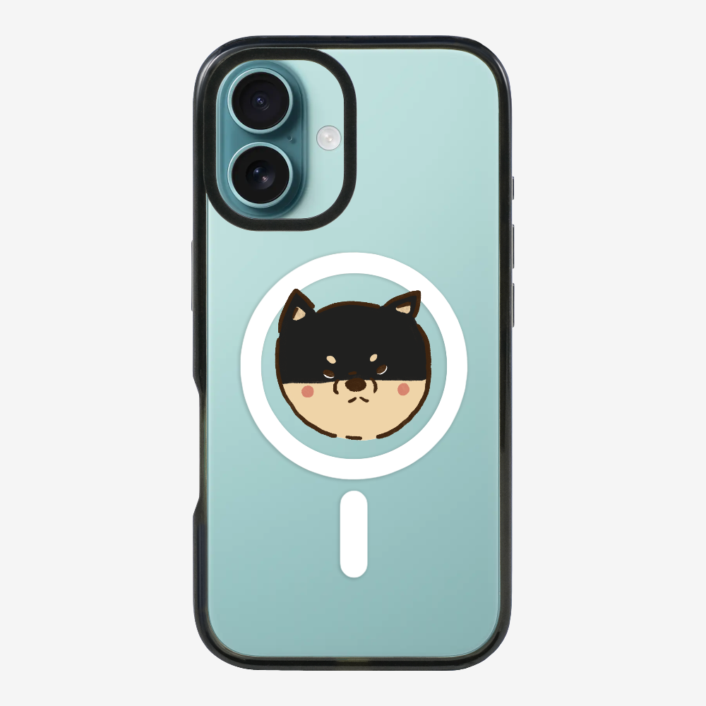 Black Japan Shiba Inu Phone Case