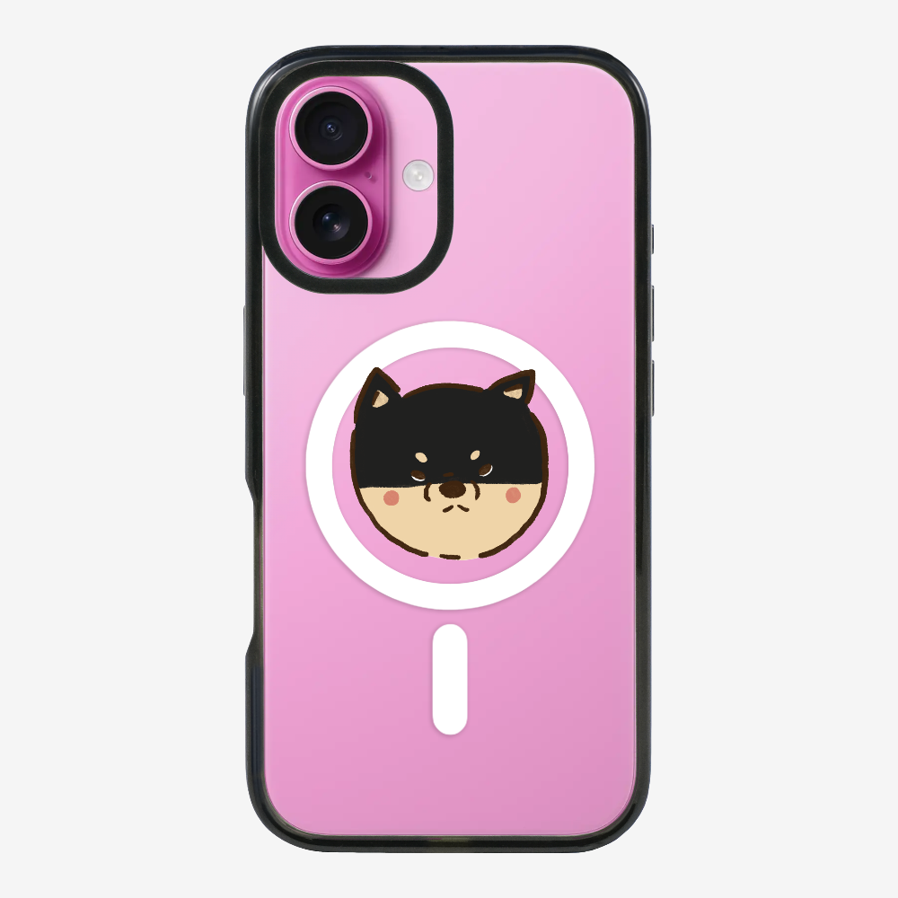 Black Japan Shiba Inu Phone Case