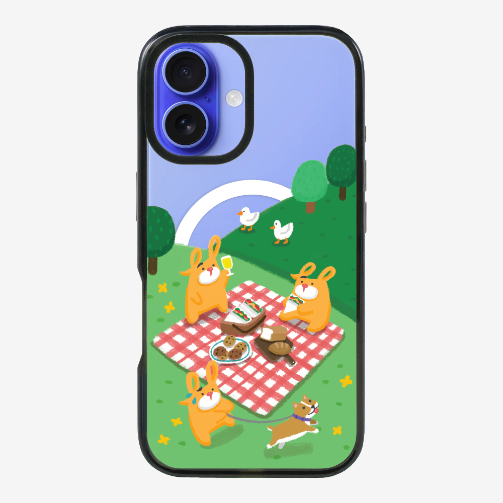 Bear Go Picnic Phone Case