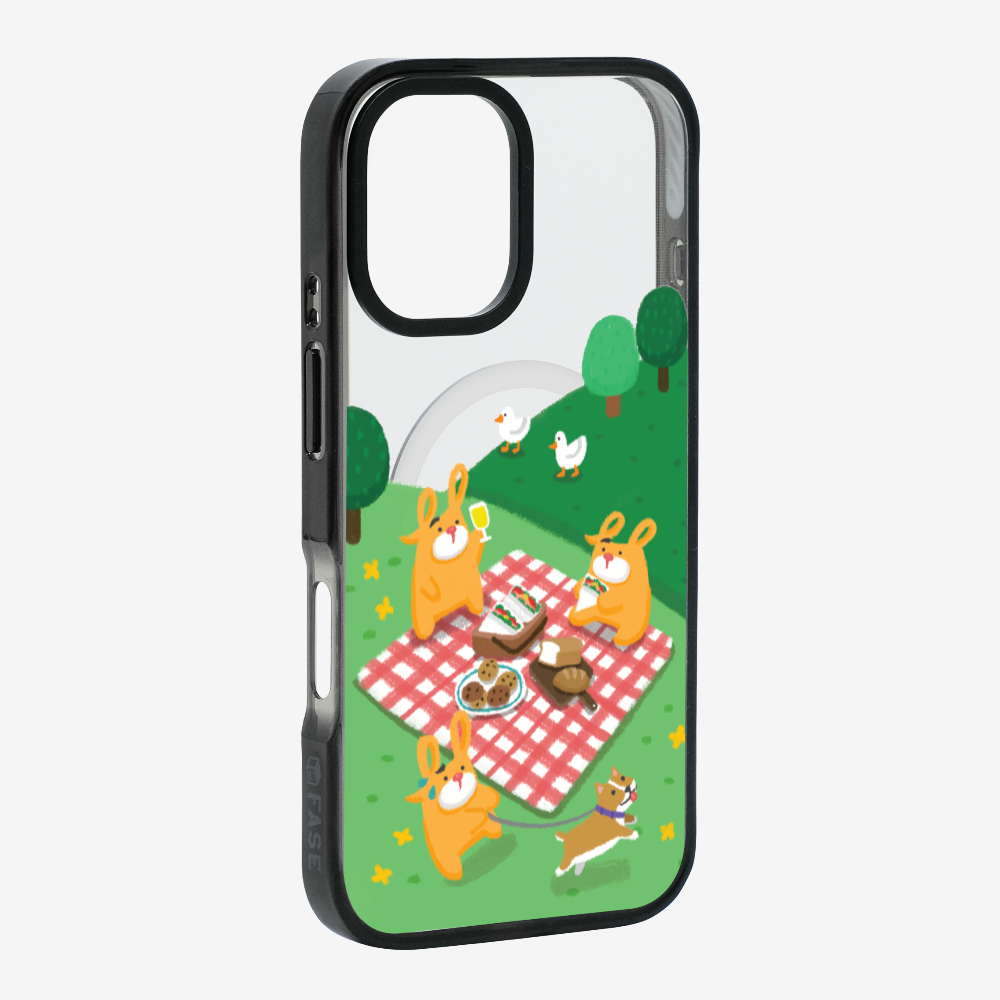 Bear Go Picnic Phone Case
