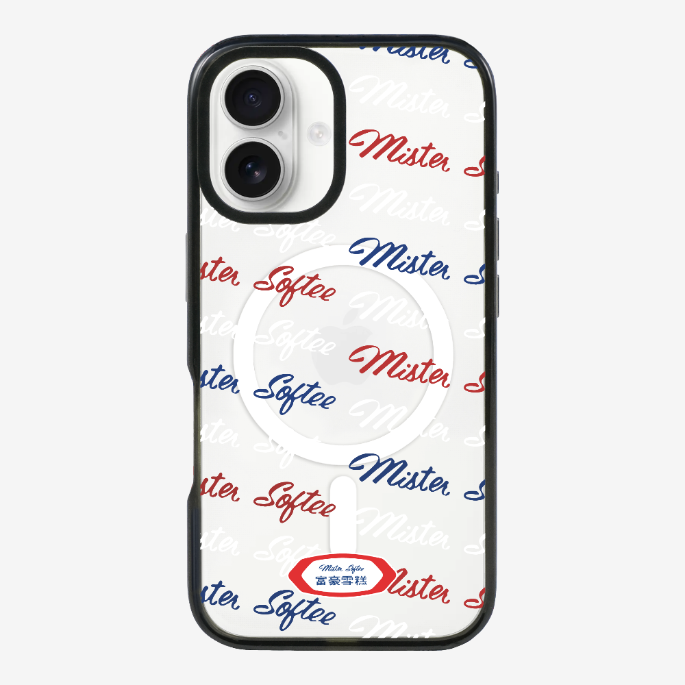 Mister Softee Word Collage Phone Case