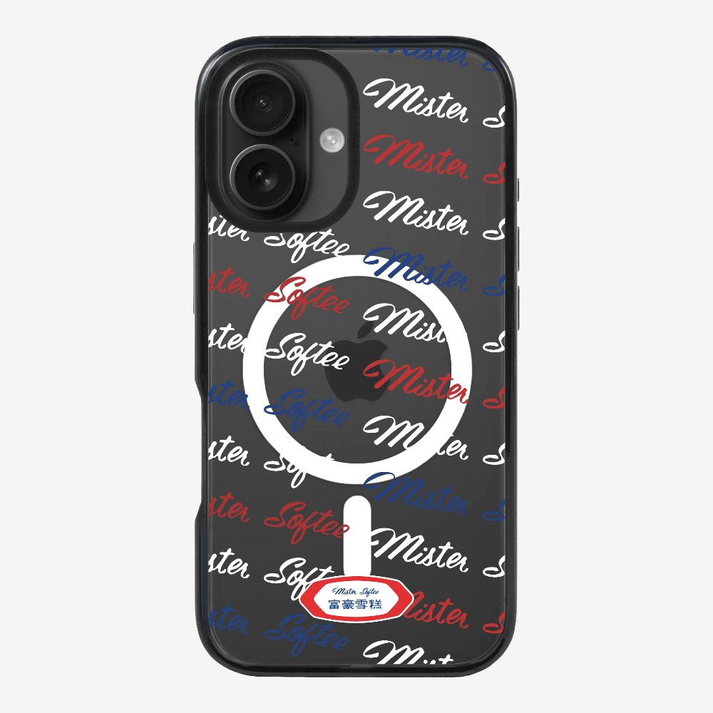 Mister Softee Word Collage Phone Case