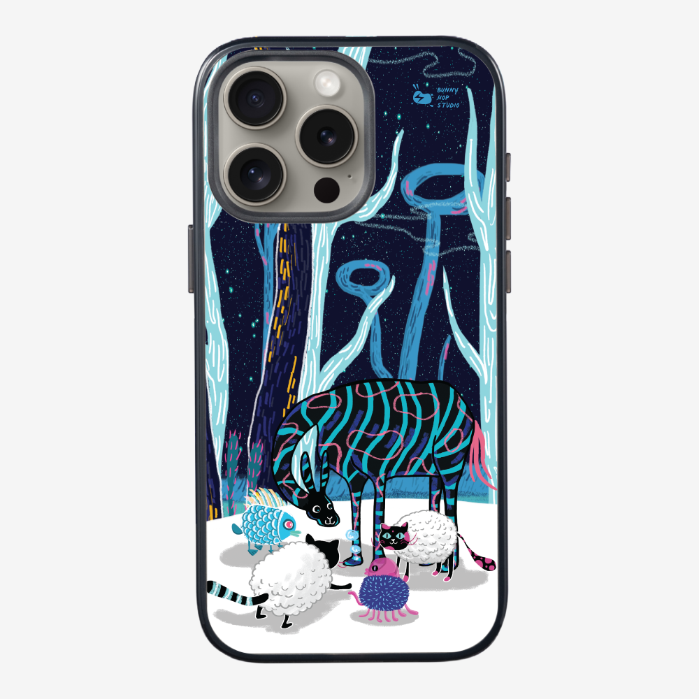 HiddenTrack - SpaceChat Phone Case