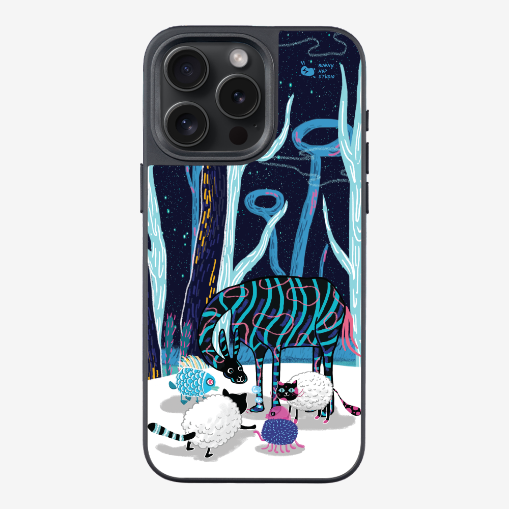 HiddenTrack - SpaceChat Phone Case
