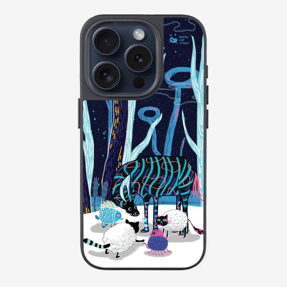 HiddenTrack - SpaceChat Phone Case