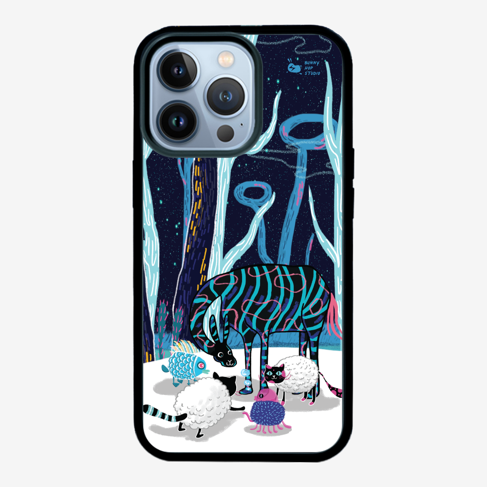 HiddenTrack - SpaceChat Phone Case