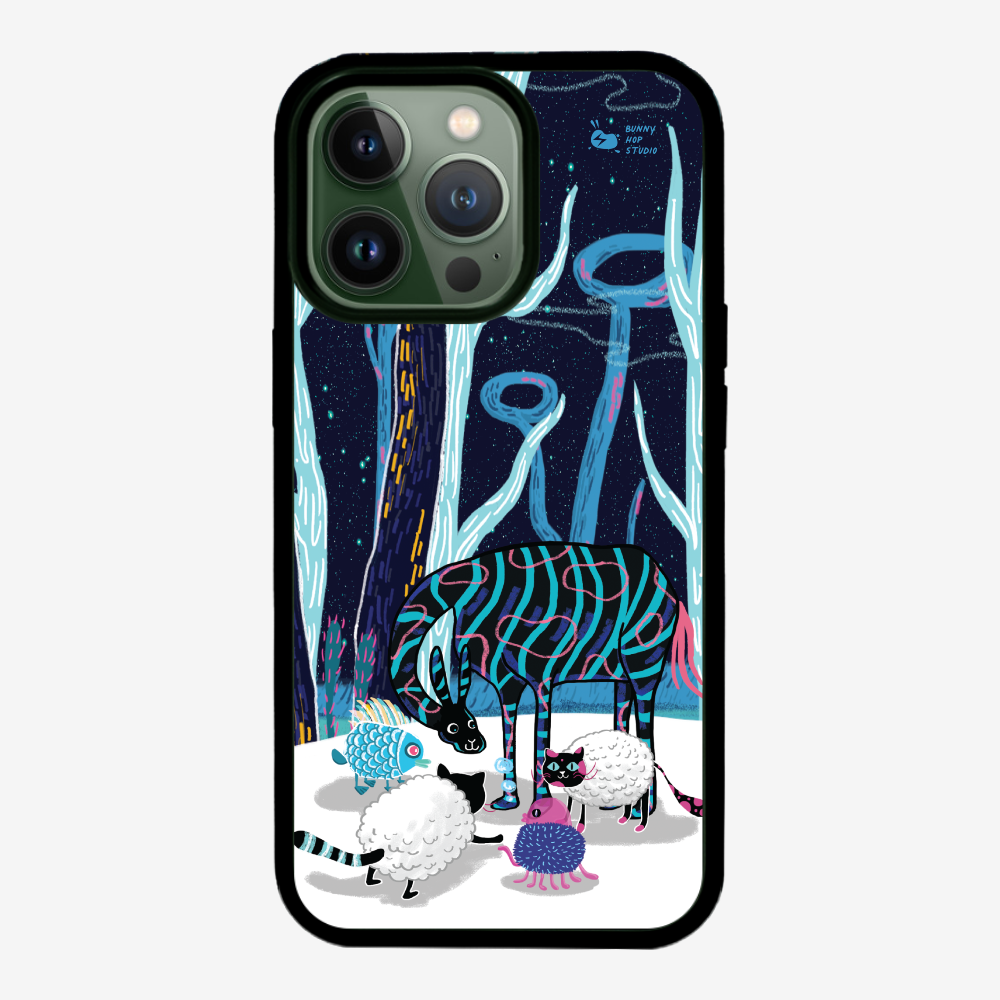HiddenTrack - SpaceChat Phone Case