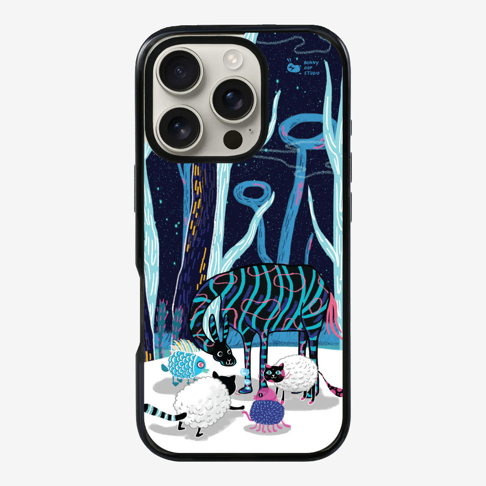 HiddenTrack - SpaceChat Phone Case
