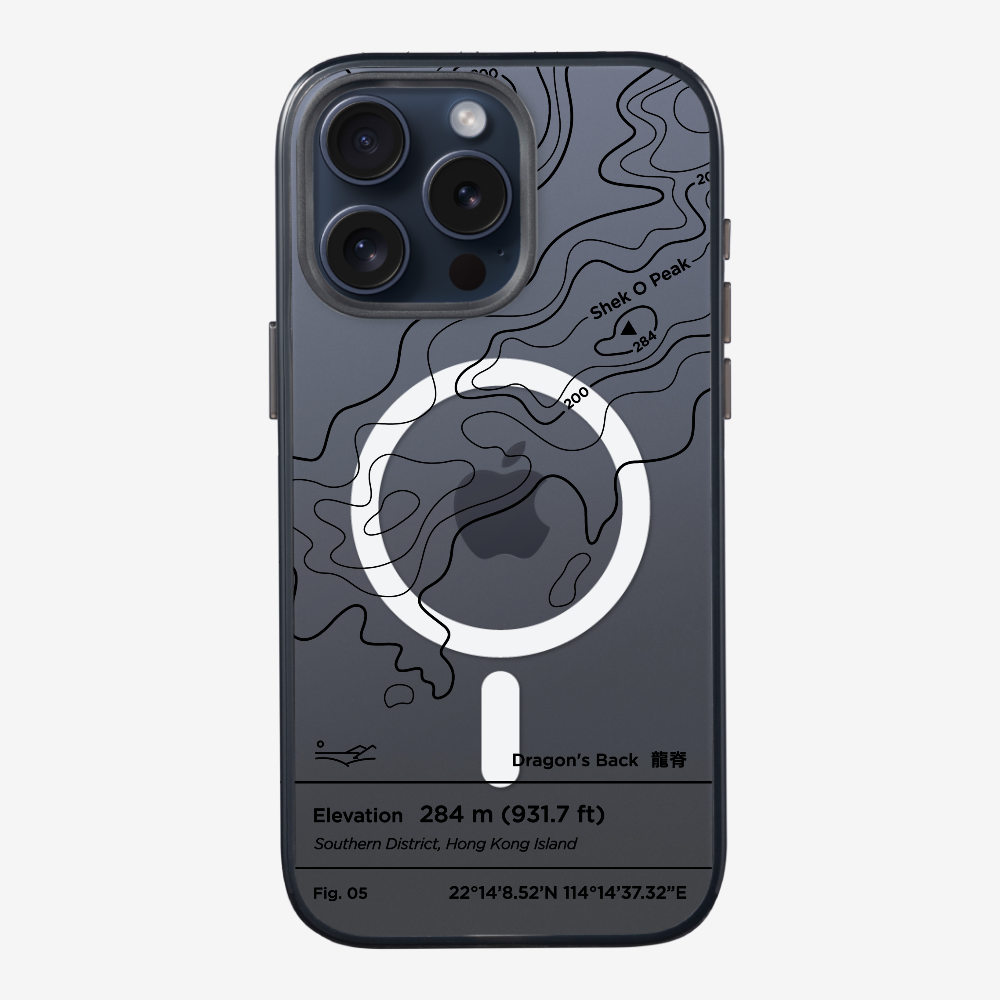 龍脊等高線 (黑)保護殼