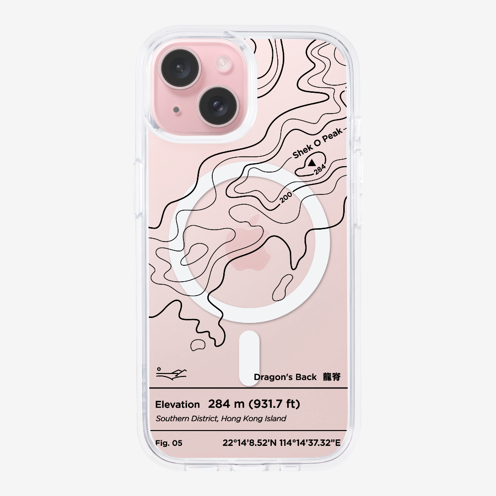 龍脊等高線 (黑)保護殼