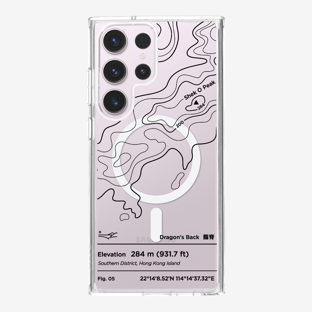 龍脊等高線 (黑)保護殼