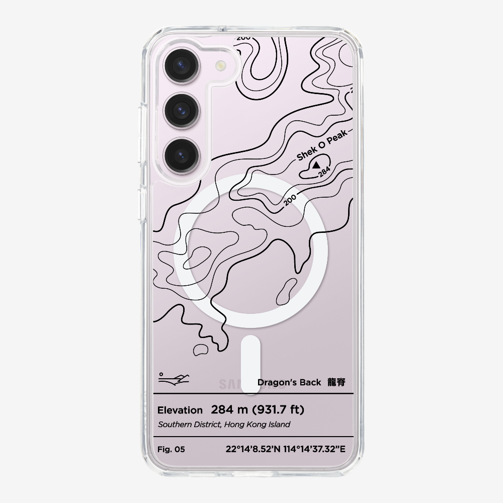 龍脊等高線 (黑)保護殼