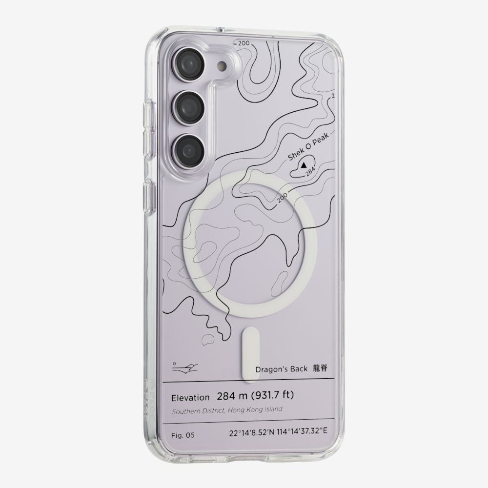 龍脊等高線 (黑)保護殼