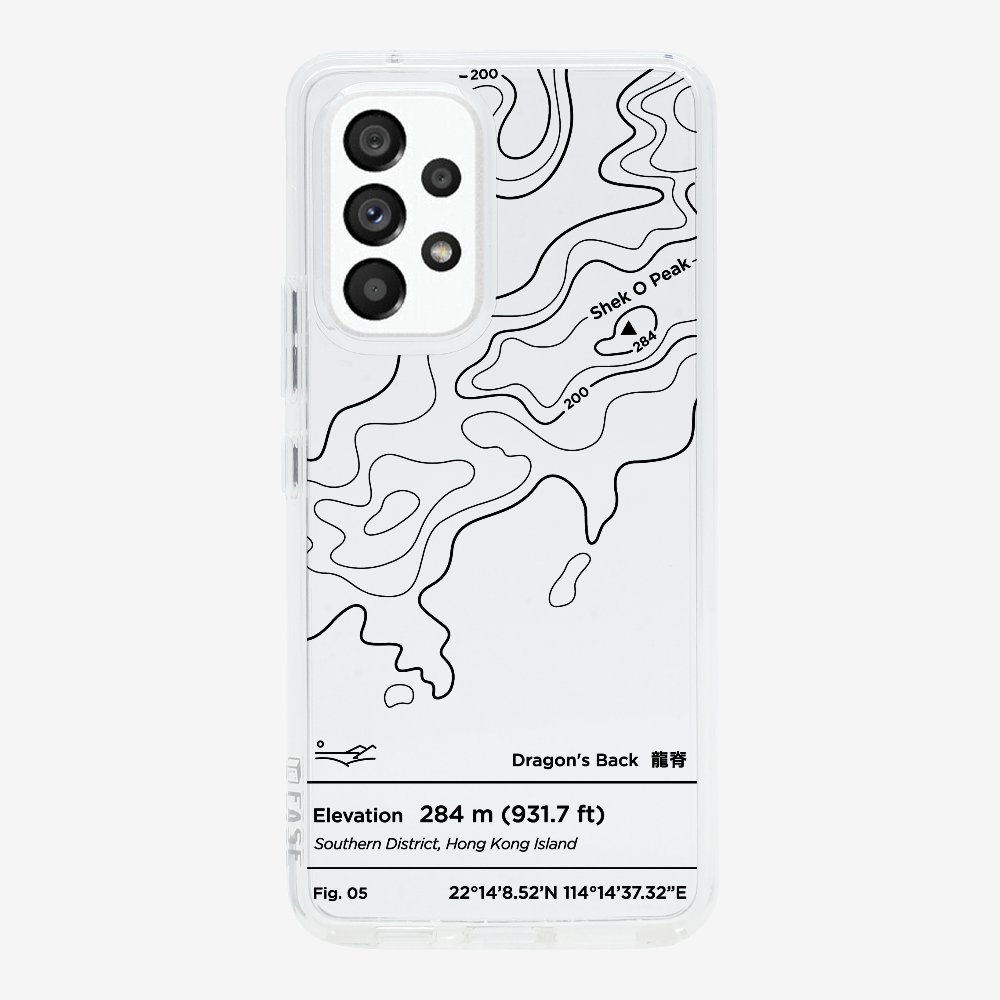 龍脊等高線 (黑)保護殼