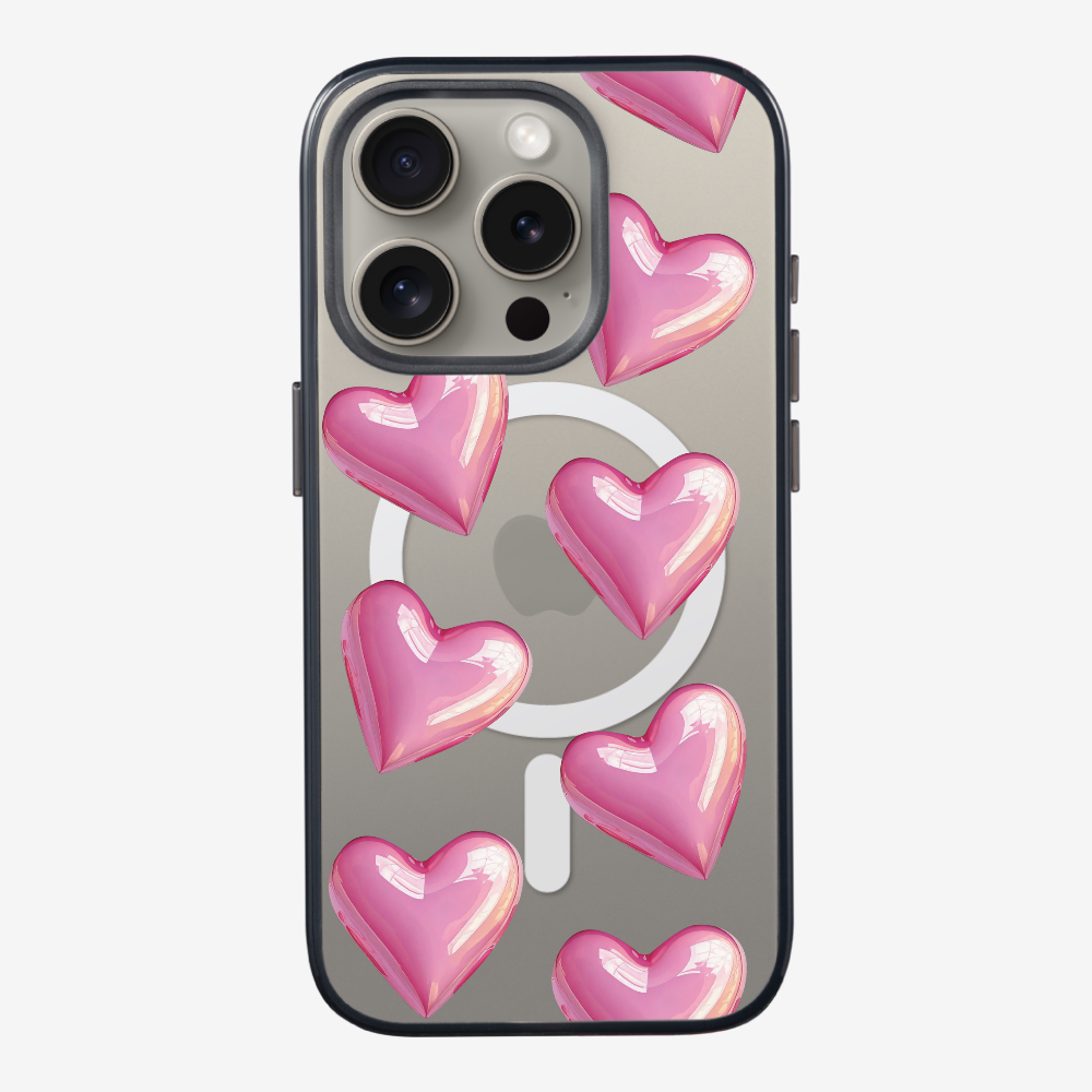 Pink Heart Phone Case