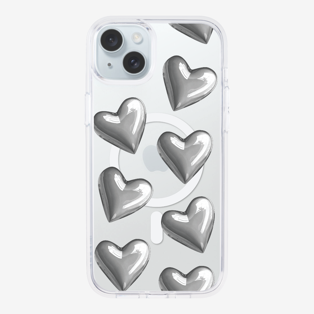 Grey Heart保護殼